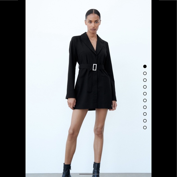 Zara belted blazer dress - Picture 2 of 8